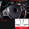 Car Interior Steering Wheel Button Cover Trims For BMW 5 Series F10 F11 2011-17