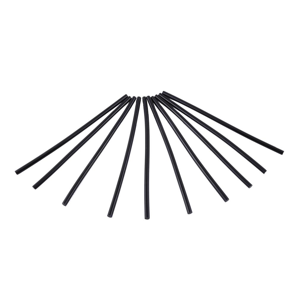 10Pcs black 7mm Celsius 11mm Hot Melt Glue Sticks For Electric Glue      Stick(7mm*200mm)