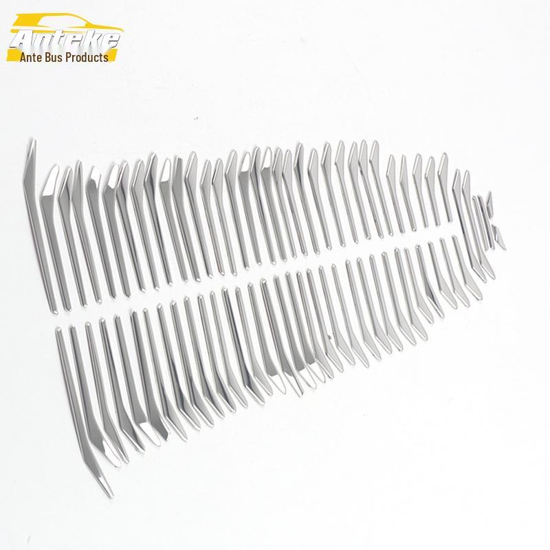 21 Crown Highlander Front Upper Grille Trim & Bumper Middle Bright Strip Modification