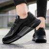 Autumn new youth wind outdoor sports shoes solid color thick-soled non-slip shock-absorbing shoes