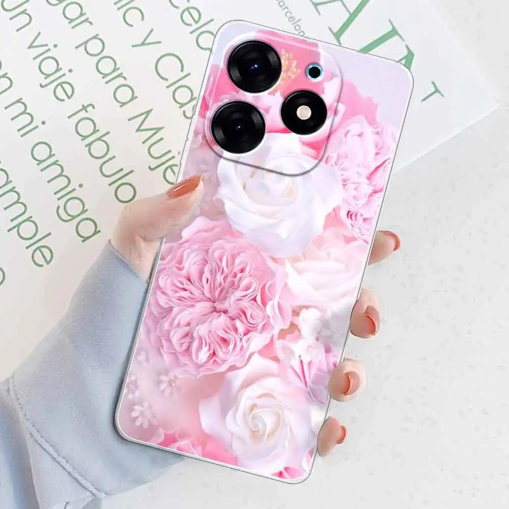 

For Tecno Spark 10 Pro Case Funda Clear Soft Silicone TPU Protect Phone Case For Tecno Spark 10 Pro KI7 Cover Bumper Shell Coque Tecno Spark 10 Pro