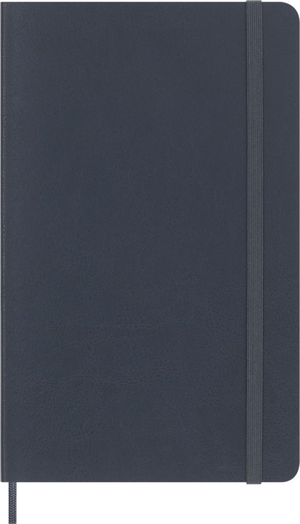 Moleskine Vegan Softcover Notebook, Large Size (13cm x 21cm), Blue, Gift Boxed, QP616B14VCAPRIBOX