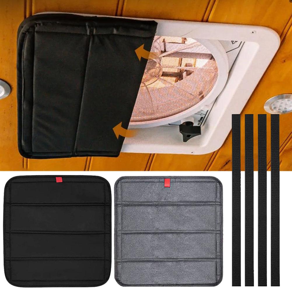 Window Shade RV Sunshade Privacy Block Ventilation Fan Sunshade Block Sun Visor Blinds Protection Cover Accessories