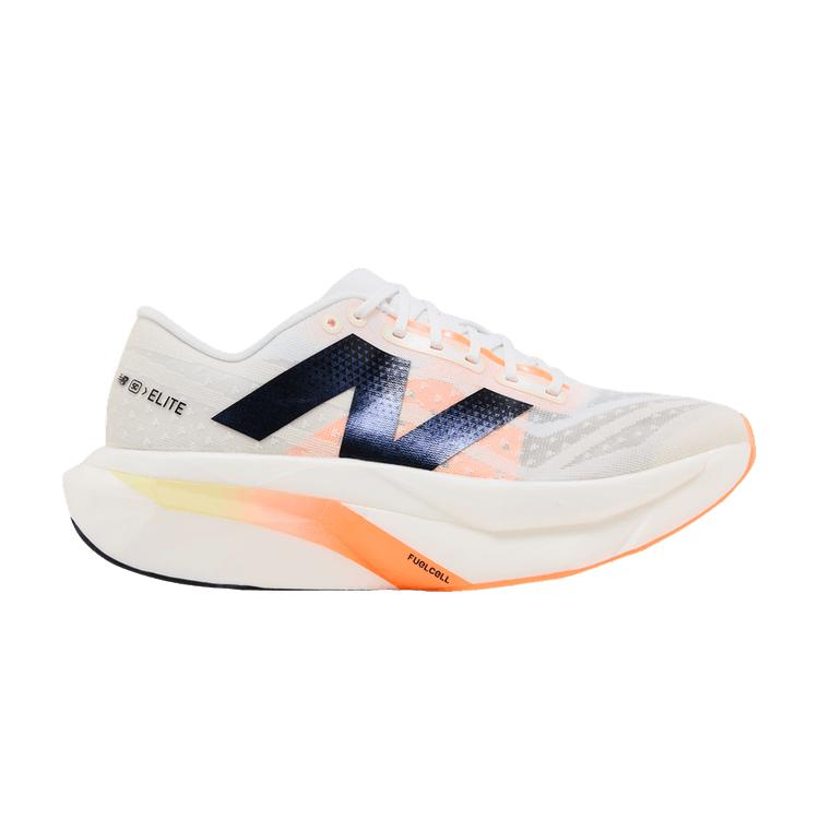 New Balance FuelCell SuperComp Elite v4 Weiß Angora Heißes Mango (Frauen ' 39 white