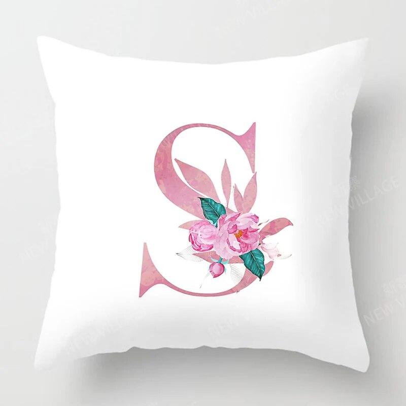 Bedroom Living Room Sofa Cushion Cover Letter Word Pattern Pillow    Home Decor Throw