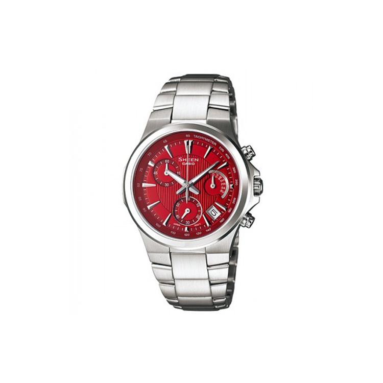 

CASIO Women s SHEEN Red Watch SHE-5019D-4ADR SHE-5019D-4ADR