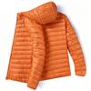 Daunenjacke Herbst und Winter Neue koreanische Version leichte Daunenjacke Herrenmode Trend mit Kapuze Kurzgröße warme Jacke