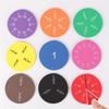 9pcs Fraction Learning Kit Colorful Interactive - Hands-on Addition Subtraction Math Toy for Kids Classroom Home Use Educational