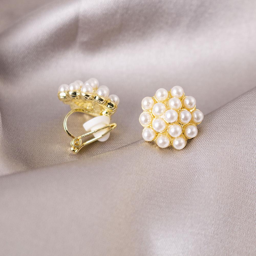 Versatile Light Luxury Ear Clips Without Pierced Ears Daily High-end Triangular Ear Clips Versatile Women's Earrings