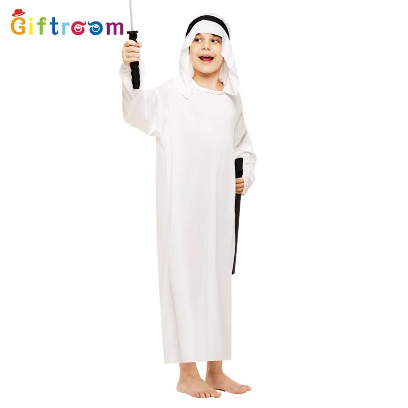 Halloween Cosplay Prince Costume Kids Stage Performance Robe Fantasy Role Play Outfit