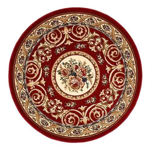 Tappeto Rotondo Orientale Vintage Classico Motivo Floreale Etnico Morbido Antiscivolo Lavabile per Soggiorno Decorazione Casa