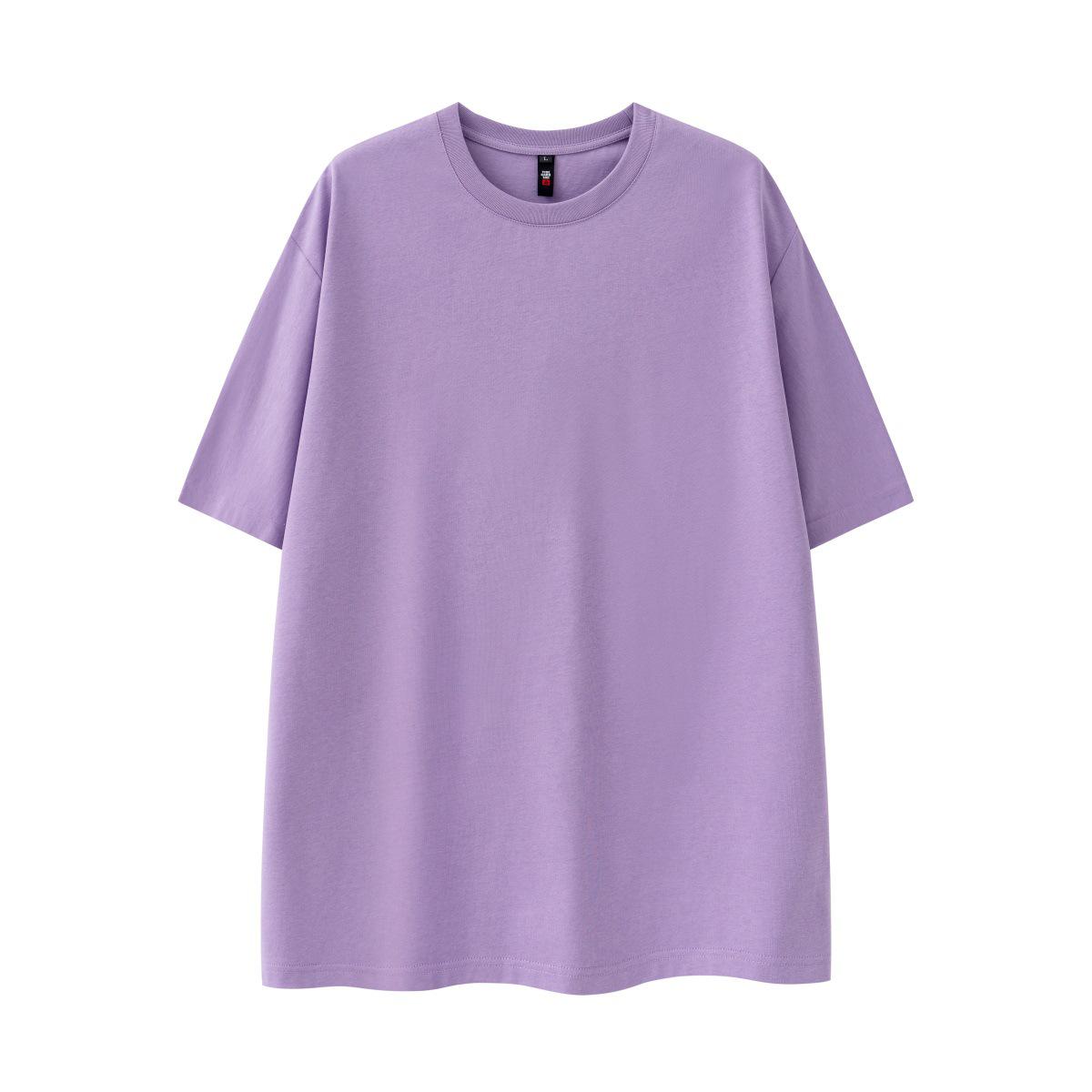 

Футболка свободного кроя из плотного хлопка TIDE CARD LOG весна/лето XXL фиолетовый