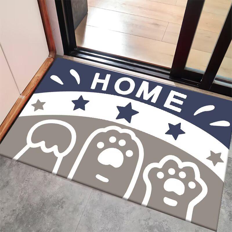 Cartoon Anti-Slip Entrance Mat for Bedroom, Bathroom, and Toilet