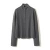 2026 Women's Slimming Wool Zip-Up Jacket with Stand Collar