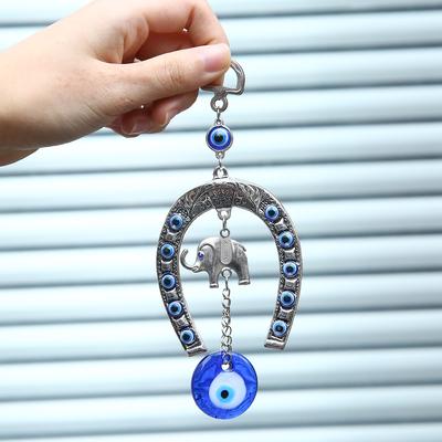 Elefant Hufeisen Türkisches Böses Auge Hängendes Ornament Amulett Segen Beschützer