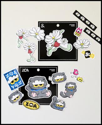 [Zo&Friends] G-DRAGON A&ne & Zoa Official Sticker Set – Limited Edition