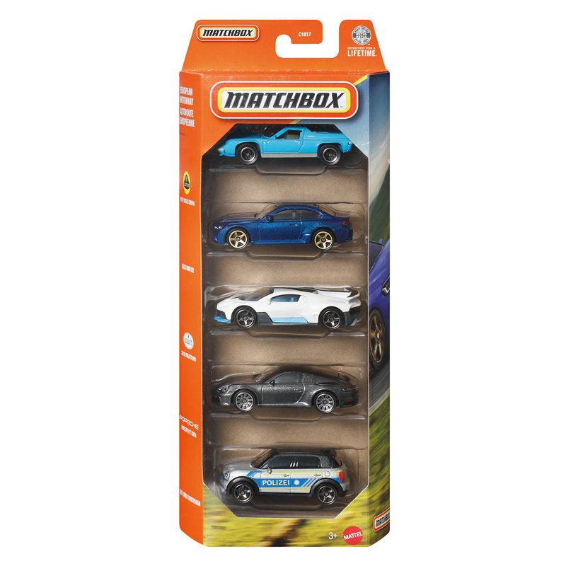 Matchbox Diecast Modellauto C1817 5er-Pack 2026 Kollektion Stadt Mini-Autos Metallspielzeugauto Für Erwachsene Sammler Heim-Display-Dekoration