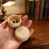 5cm Wood Storage Box Necklace Organize Baby Fetal Hair Box Creative Primary Teeth Storage  Home