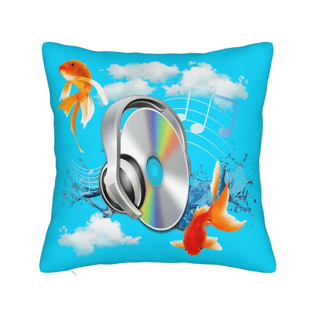 Poszewka na poduszkę Frutiger Aero Wzór Kota Poszewka na poduszkę na Krzesło Sofę Dekoracja Domu Nowoczesne Poszewki na poduszki