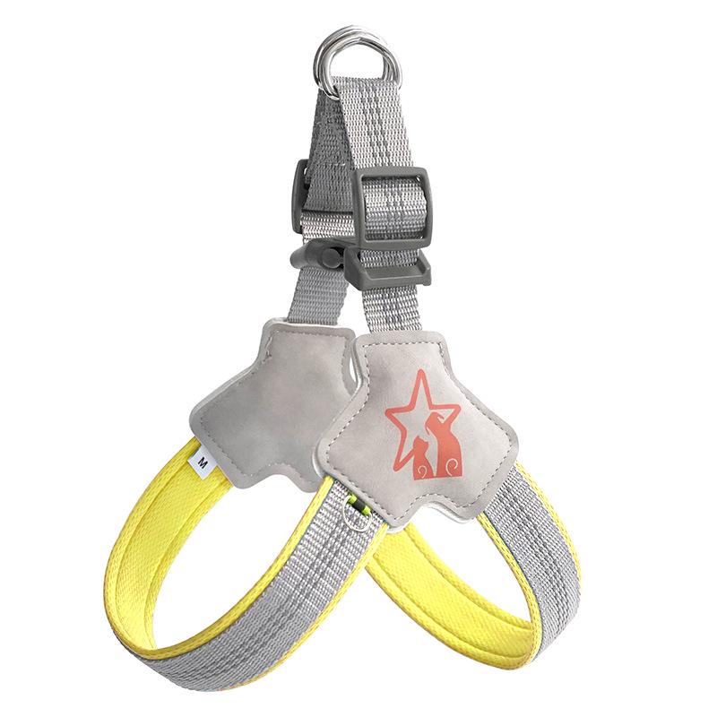 Reflective Breathable Dog Harness and Leash Set for All Sizes