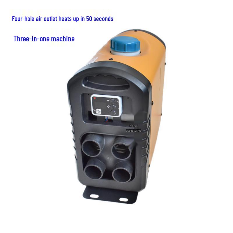 Diesel Electric Parking Heater for Tricycles Four-Wheel Vehicles Plastic Barrel Digital Display