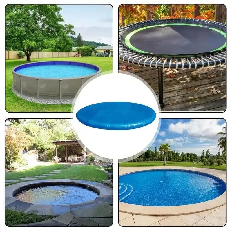 400um Bubble Pool Cover, Rectangle Solar Tarpaulin, Swimming Pool Protection Cover, Heat Insulation Film, Pool PE Dust Cover