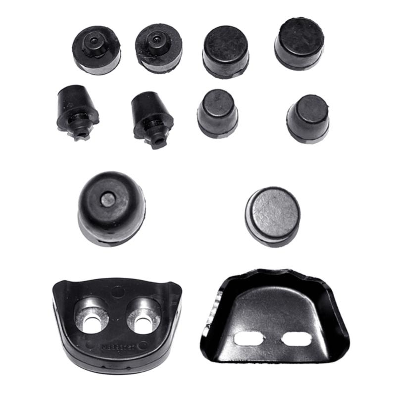 Pack Of 11/12 Car Door Dampers Rubber Pads Auto Door Buffer Pads Vehicle Door Shock Quick Installation for Pajero V43