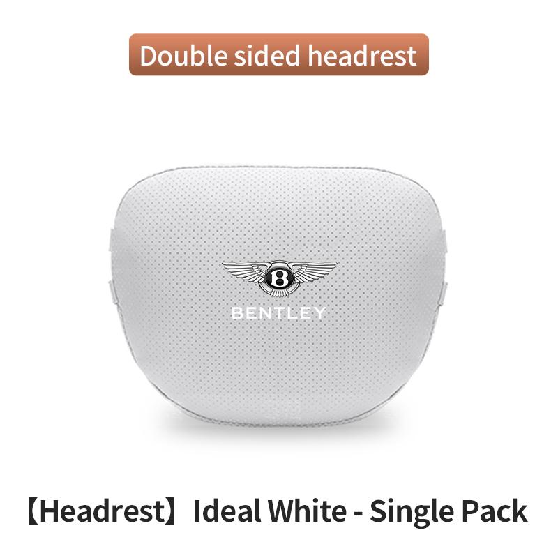 Car Headrest Neck Support Lumbar Cushion Soft Neck Pillow For Bentley Continental GT MULLINER Bentayga Flying Hurtling Spurlogo bzlk8