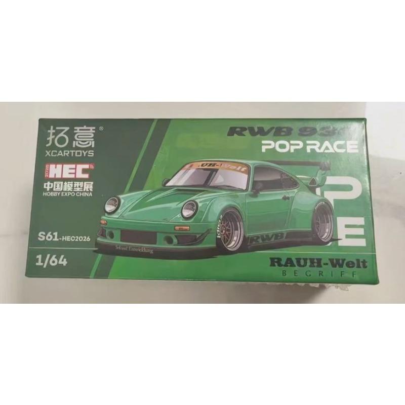 POP RACE 1:64 Porsche RWB 930 2026 Hobby Expo China Diecast Model