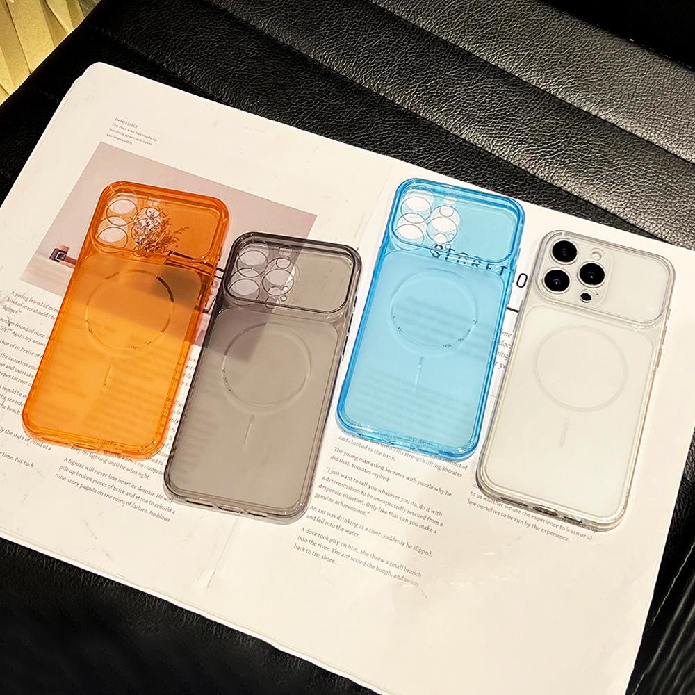 Transparent Frosted Soft Phone Case for Iphone Air 17 Pro Max 16 Plus 15 Pro 14 13 12 17 Pro Camera Lens Protective Fully-Covered Shockproof Cover