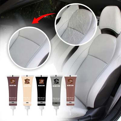 Auto Leather Finish Car Leather Repair Gel Car Seat Leather Complementary Refurbishing Cream Paint For Car Maintenance Paste