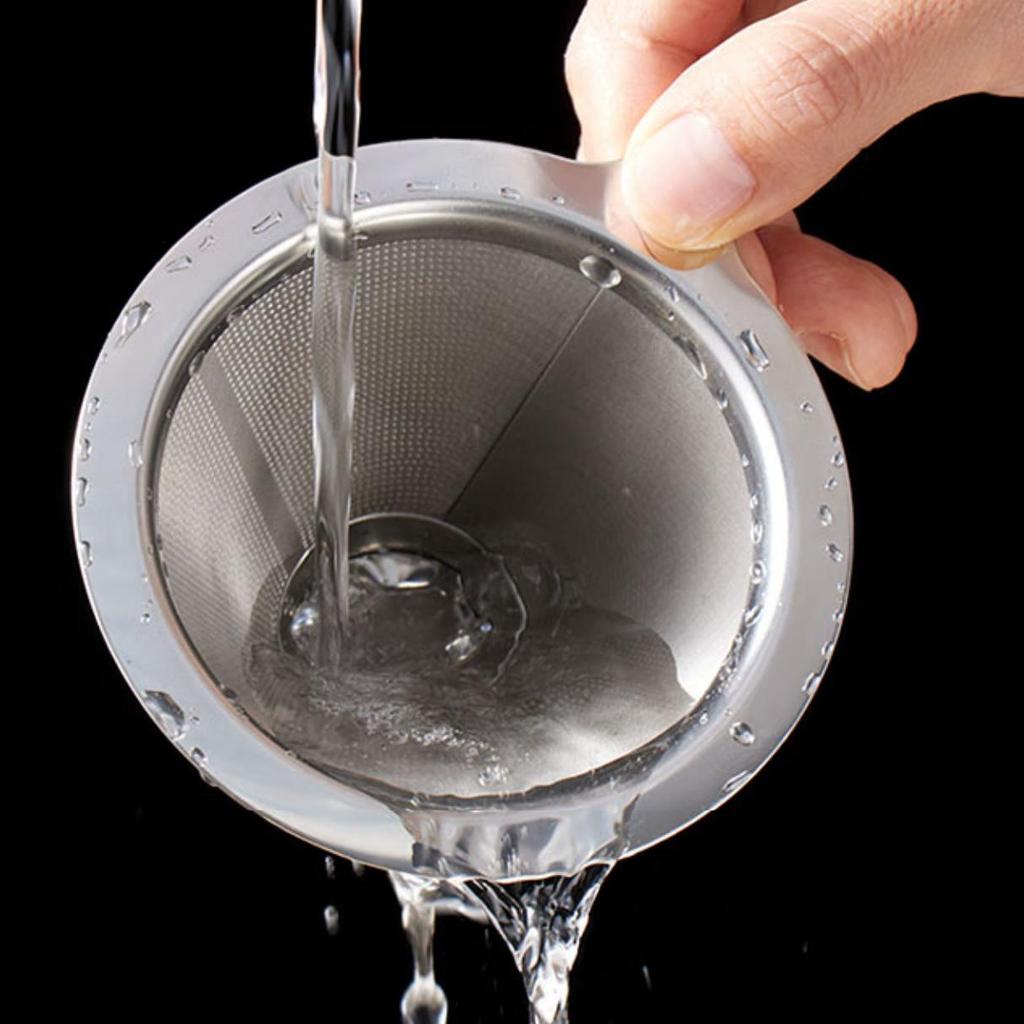 Filtr do kawy Baijie, Filtr do kawy pour-over, Bez papierowego filtra, Lejek do filtra do kawy drip, Siatka 800 oczek