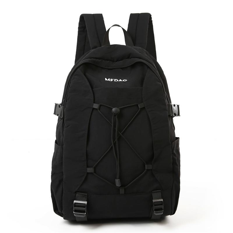 Outdoor Contrast Backpack Large Capacity Lightweight Travel Backpack Sport Schoolbag