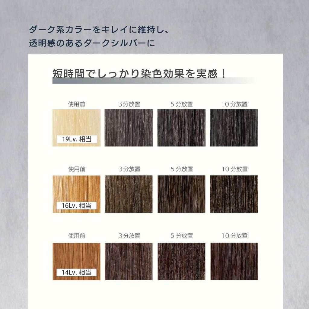 Neo Color Butter Dark Silver Color Treatment by for Dark Hair Care and Hair MOUTON, 250g, [Bleach Repair]