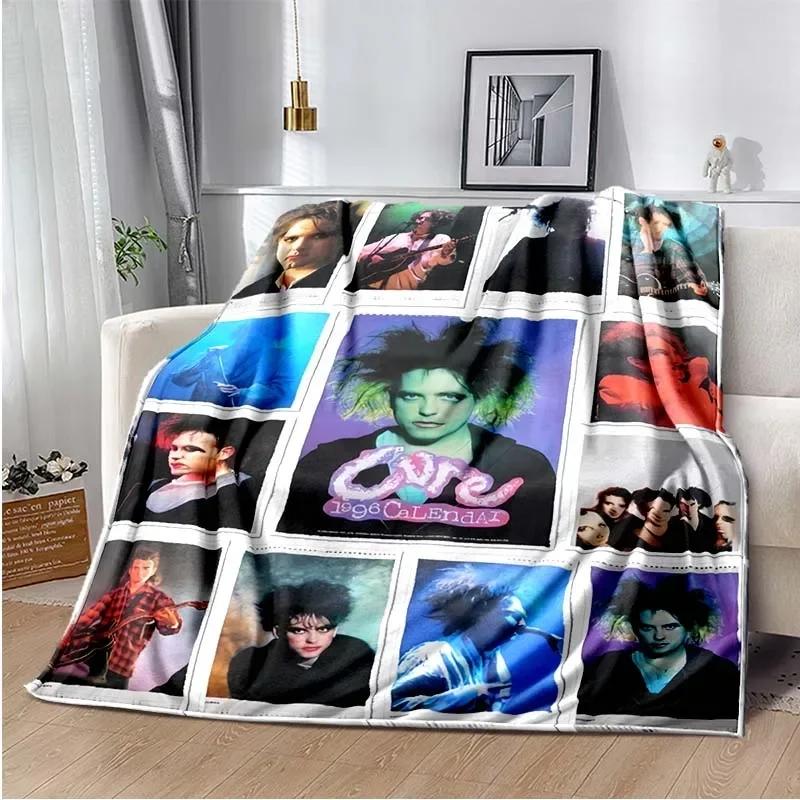 The Cure Sports Deka, Lehká Teplá Izolace Pohovka Postel Kancelář Auto Chrániče Kolen Deky, Decke, couverture, stragulum