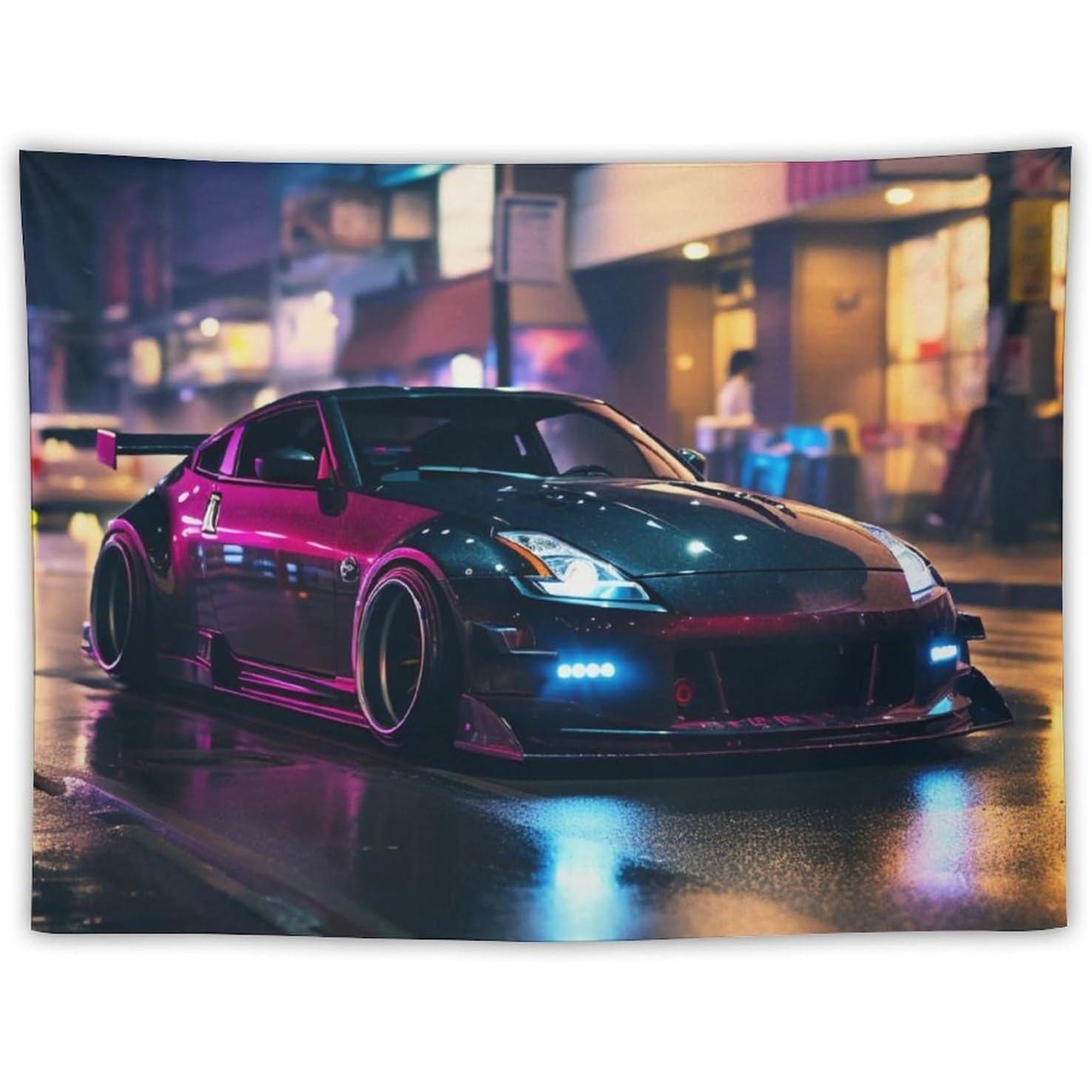 

Tapestry Feoyual automobile 75x100 чёрный