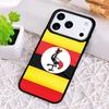 Uganda Flag Shockproof Phone Case for iPhone 17 Air 16e 15 11 12 14 13 Pro Max Cover Coque