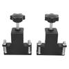 2PCS   Cabinet Clamp Stainless Steel Anti Slip Drawer Front Installation Clamps for Accurate Positioning Woodworking