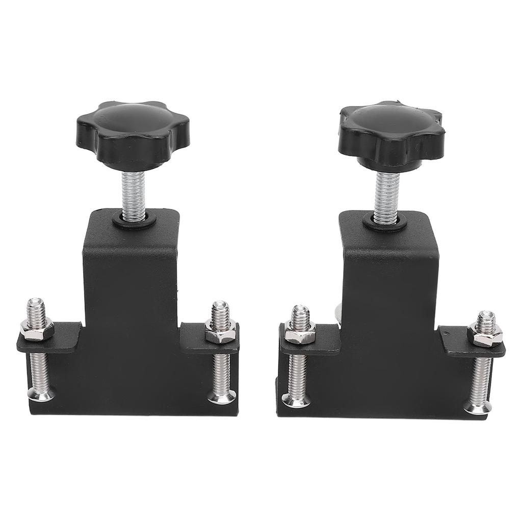 2PCS   Cabinet Clamp Stainless Steel Anti Slip Drawer Front Installation Clamps for Accurate Positioning Woodworking