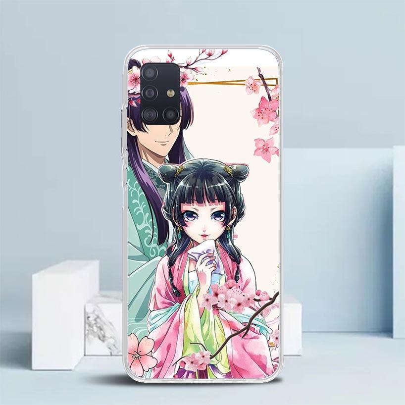 A-Apothecary D-Diaries Anime Soft Cover for Samsung Galaxy A12 A22 A32 A52 A72 A02S Phone Case Note 20 Ultra 10 S10 Plus A51 A71
