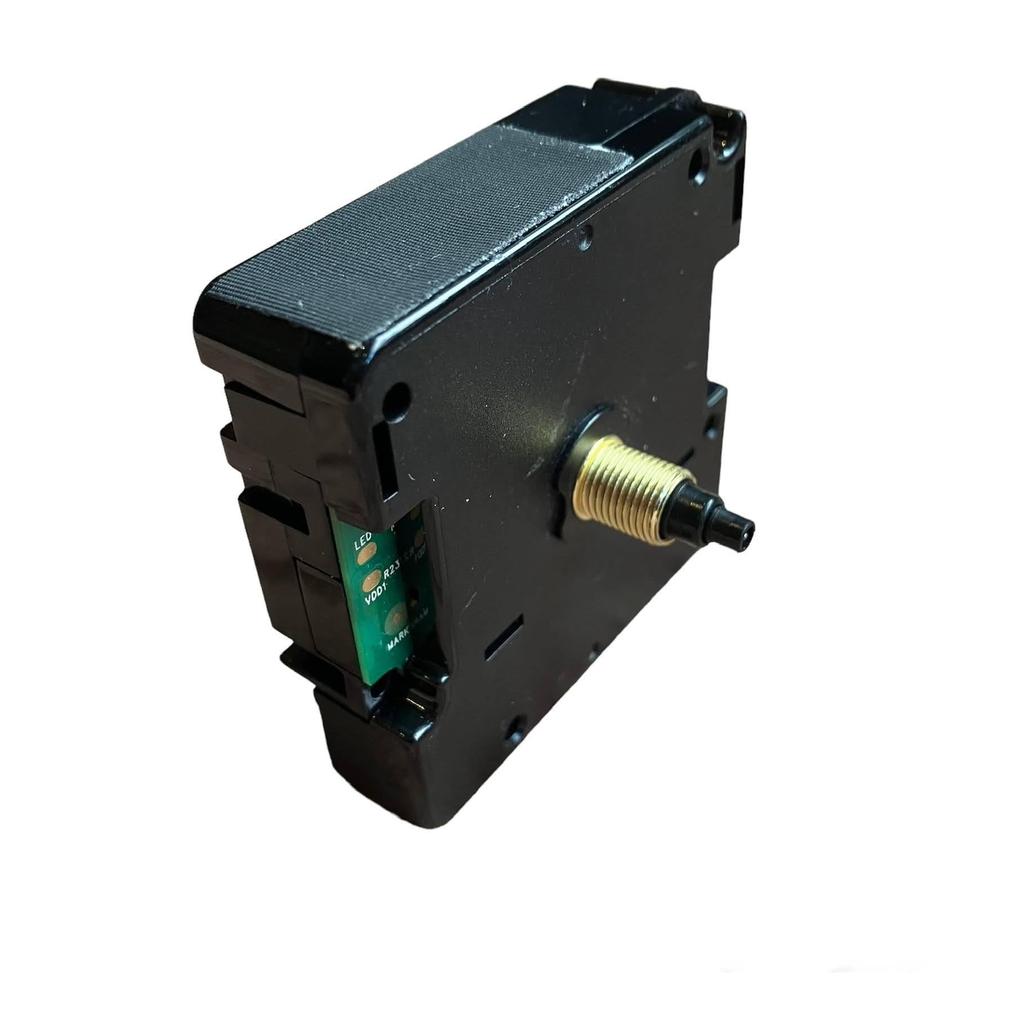 Roost Manual Radio Clock Movement with DIY Wall Mounting Bracket Automatic Clock Radio Wave Second [Japanese Included] Hands, Hanging, Included,