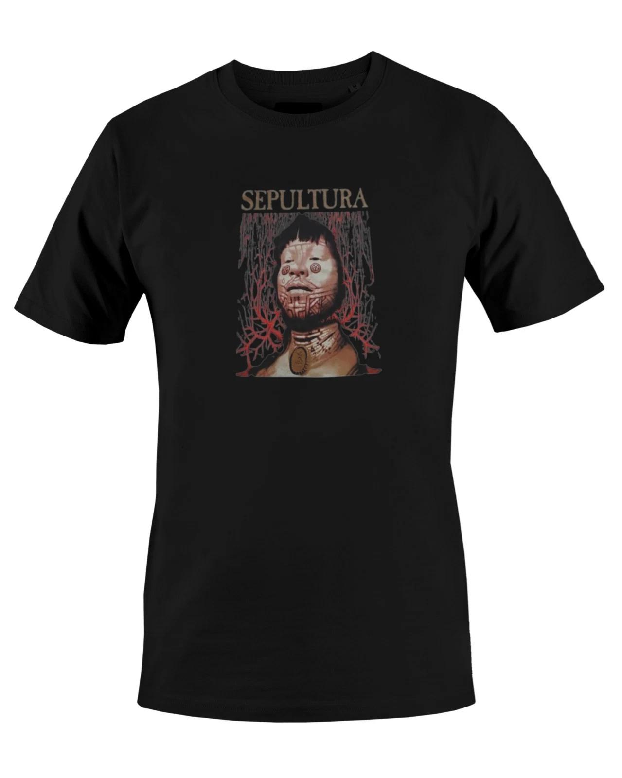 Sepultura Roots 1996 Album Graphic Print Unisex Mens T-Shirt S M L XL 2 3 4 XL XS