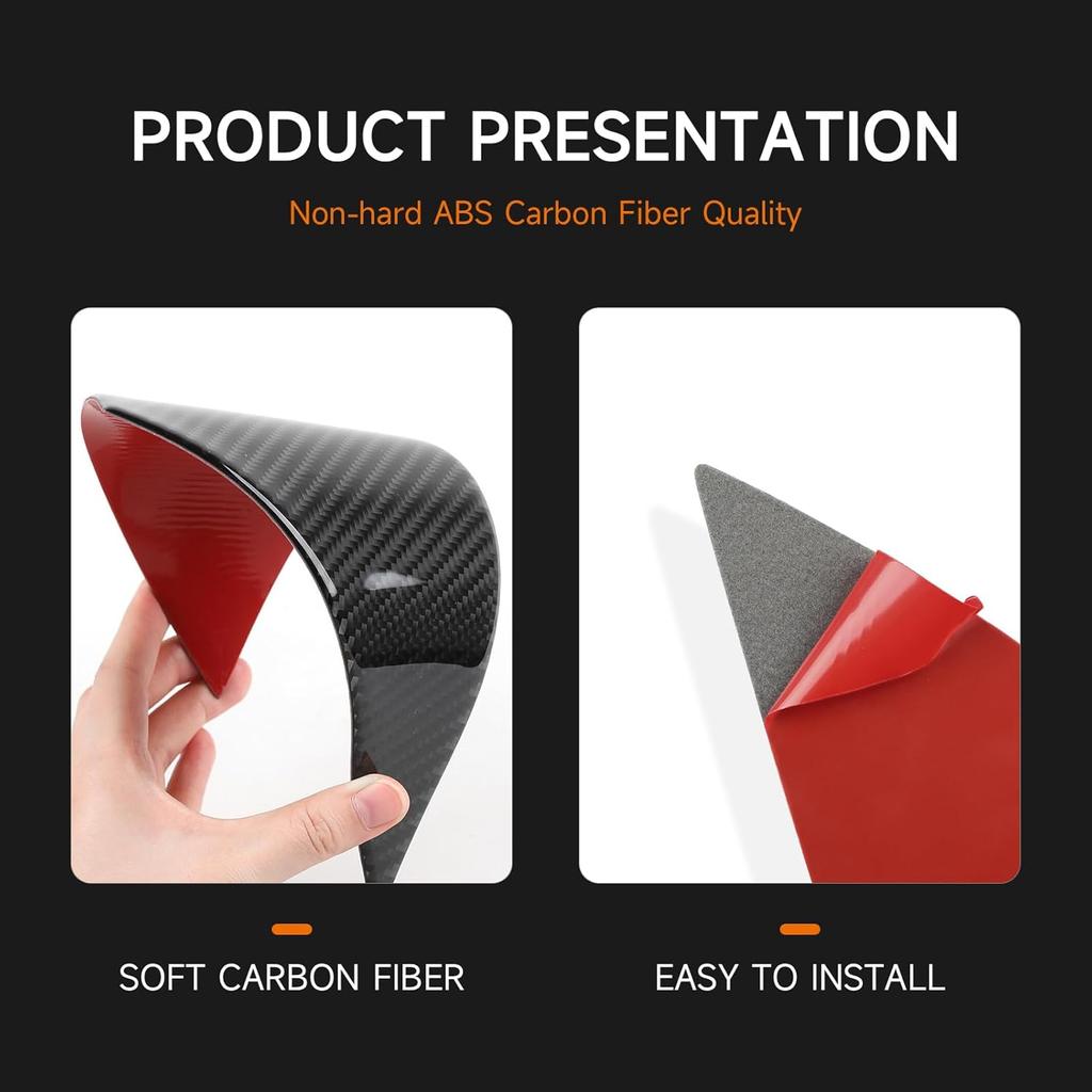 Car Gear Shift Panel Cover Decals for 2011 2012 2013 2014 Dodge Charger Accessories Carbon Fiber Interior Stickers