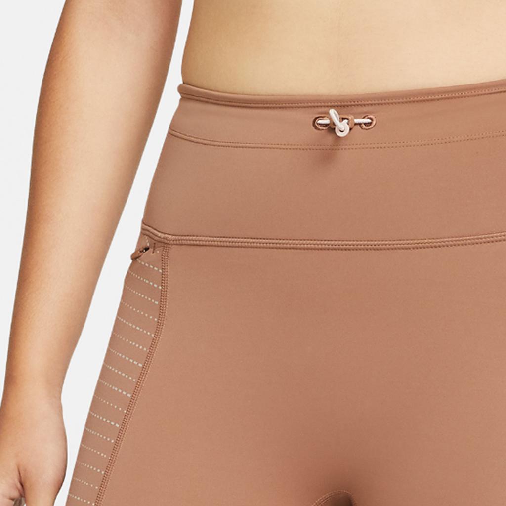 Nike Dri-FIT Sports Training Running Quick-Dry Breathable Tight Retro Pants Women bottoms Coral DD6856-256