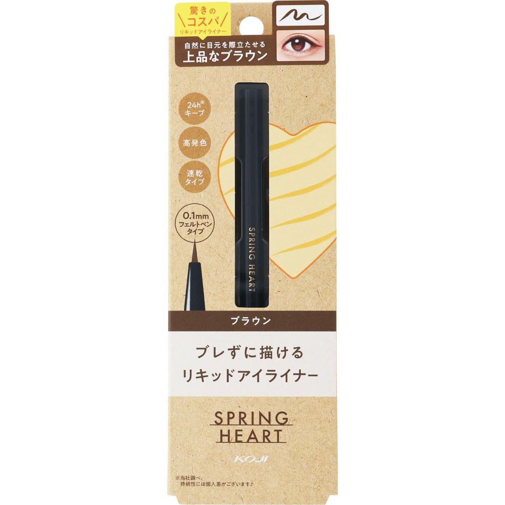 Sprink Heart Coser Honpo Sprink Heart Liquid Eyeliner Brown