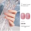 Nail Gel Polish: 130 New Nude & Bright Colors - Ice Translucent, Phototherapy, Glitter, Cat Eye Finish