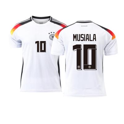 2024 European Cup Germany Home Shirt 8 Cross 17 Wirtz 10 Musi 13 Muller Football Shirt Top