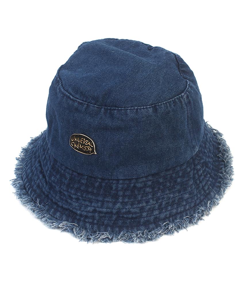 Washing Vintage Dark Denim Bucket Hat