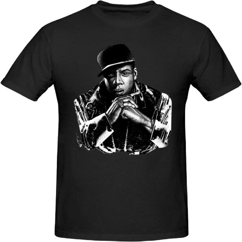 Jay Music Z Men's Basic Crewneck Regular Fit Cotton Short Sleeve T-Shirt White