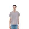 Jordan T Shirts Men's Gray Crew Neck Moderate Straight Fit AJ1159-063